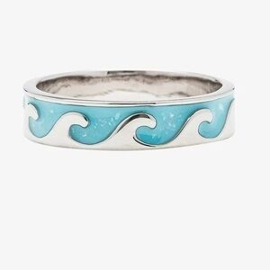 NEW Pura Vida Reversible Enamel wave ring 6